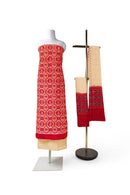 Exquisite Premium Sambalpuri Silk Bapta Dress Material set