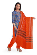 Exquisute Sambalpuri cotton dress material set