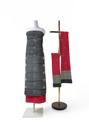 Doll design bomkai silk dress material set