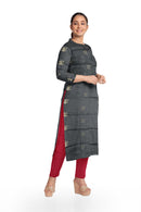 Doll design bomkai silk dress material set