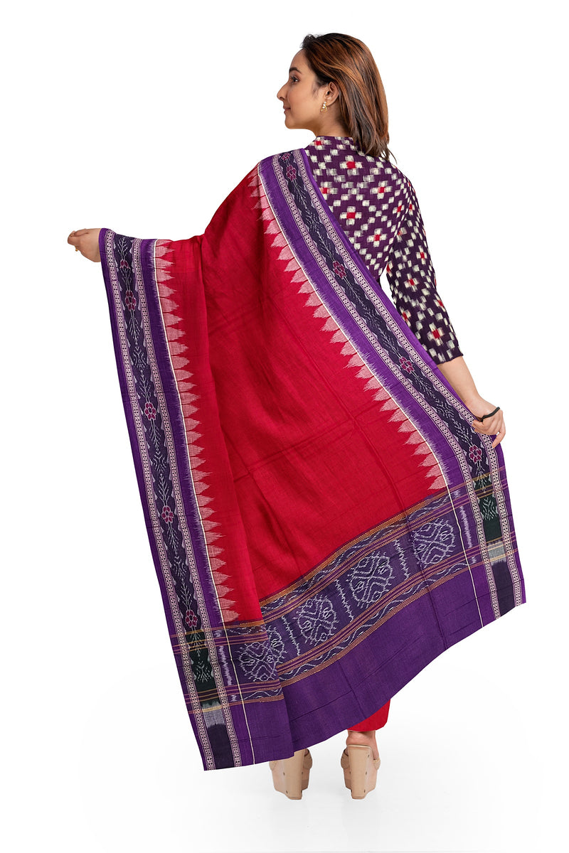 Pasapalli design sambalpuri cotton dress material set
