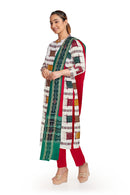 Ashwini unstitched Sambalpuri Cotton dress material set
