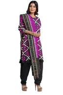 Pasapalli design sambalpuri cotton dress material set