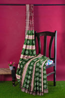 Pasapali design Sambalpuri Ikat Cotton  Saree