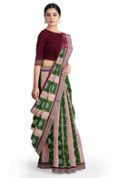 Pasapali design Sambalpuri Ikat Cotton  Saree