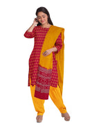 Diya design sambalpuri cotton dress material set