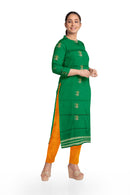 Sambalpuri Silk Kurti Material, Unstitched,2.4 mtr