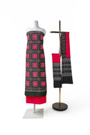 Pasapalli design sambalpuri cotton dress material set