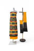 Exquisite Utkal laxmi with Animals design Sambalpuri cotton dress material set