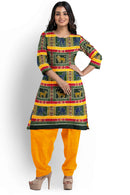 Exquisite Utkal laxmi with Animals design Sambalpuri cotton dress material set