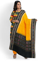 Exquisite Utkal laxmi with Animals design Sambalpuri cotton dress material set