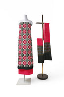 Pasapali design Sambalpuri cotton dess material set