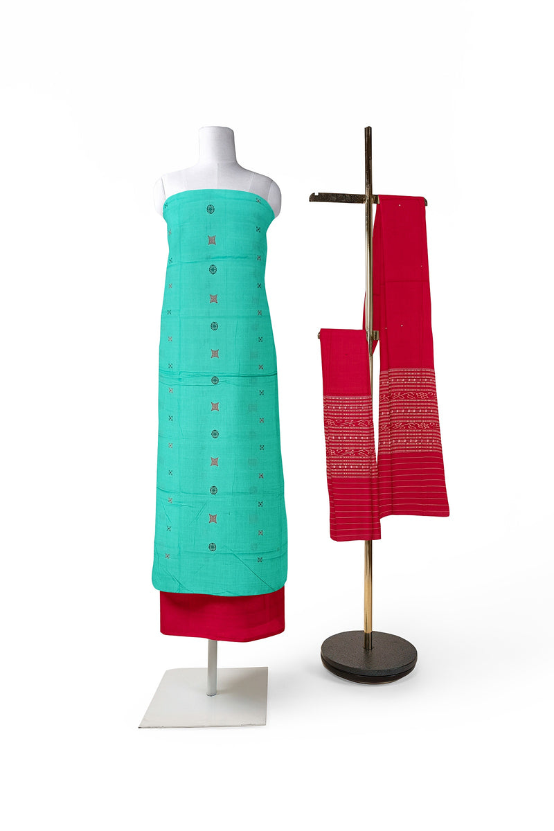 Bomkai Cotton Dress material set