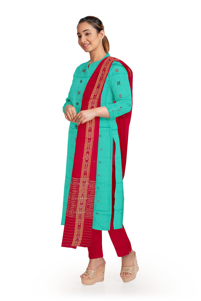 Bomkai Cotton Dress material set