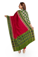 Exquisite Pasapali design unstitched sambalpuri cotton dress material set