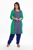 Exquisite Pasapali in panel design sambalpuri cotton dress material set