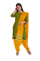 Check check(Pasapali) design unstitched Sambalpuri cotton dress material set
