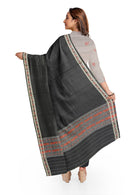 Lotus motifs Bomkai cotton dress material set