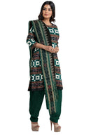 Pasapali design sambalpuri cotton dress material set