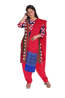 Beautiful Bichitrapuri Sambalpuri Ikat Cotton Dress Material, Unstitched