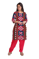 Beautiful Bichitrapuri Sambalpuri Ikat Cotton Dress Material, Unstitched