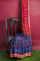 Sambalpuri cotton saree with blouse piece