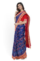 Sambalpuri cotton saree with blouse piece