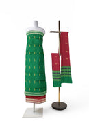 Bomkai silk dress material set