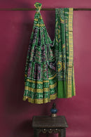 Sambalpuri cotton saree with blouse piece