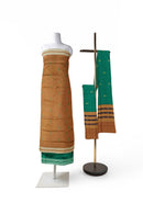 Bomkai silk dress material set