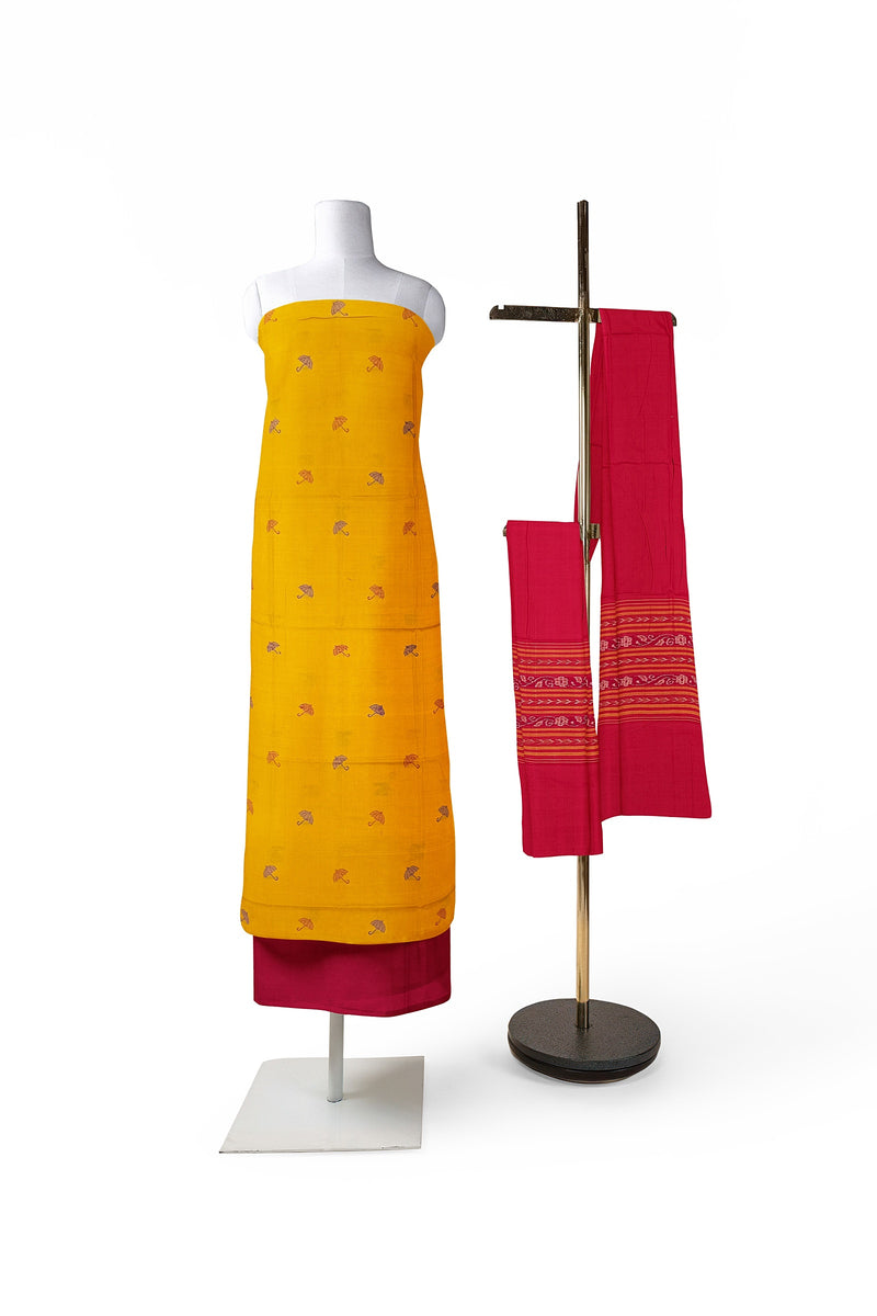 Bomkai cotton dress material set
