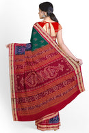 Sambalpuri cotton saree with blouse piece