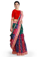 Sambalpuri cotton saree with blouse piece