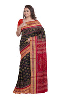 Sambalpuri cotton saree with blouse piece