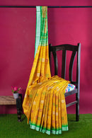 Bomkai silk saree with blouse piece