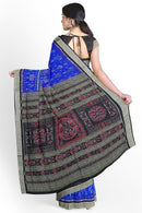Premium Sambalpuri Silk Saree with Blouse Piece
