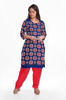 Exquisite Pasapali design unstitched Sambalpuri cotton dress material set