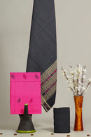 Peacock motifs bomkai cotton dress material set