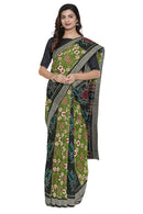 Heart and Pasapali shape design Sambalpuri cotton saree