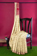 Sambalpuri Silk Saree with Blouse Piece