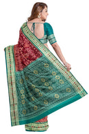 Sambalpuri cotton saree with blouse piece