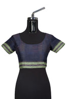 Beautiful Terracotta and Pasapali design Premium sambalpuri cotton saree with blouse piece