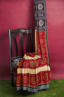 Sambalpuri cotton saree with blouse piece