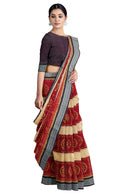 Sambalpuri cotton saree with blouse piece