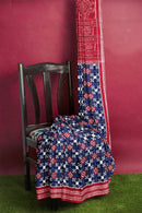 Beautiful Pasapali design Sambalpuri cotton saree with blouse piece