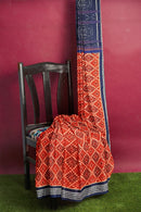 Sambalpuri cotton saree with blouse piece