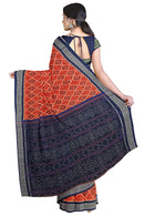 Sambalpuri cotton saree with blouse piece