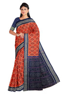 Sambalpuri cotton saree with blouse piece