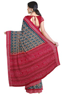 Sambalpuri cotton saree with blouse piece