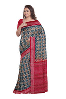 Sambalpuri cotton saree with blouse piece